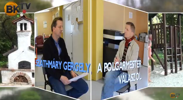 Szathmáry Gergely, a polgármester válaszol