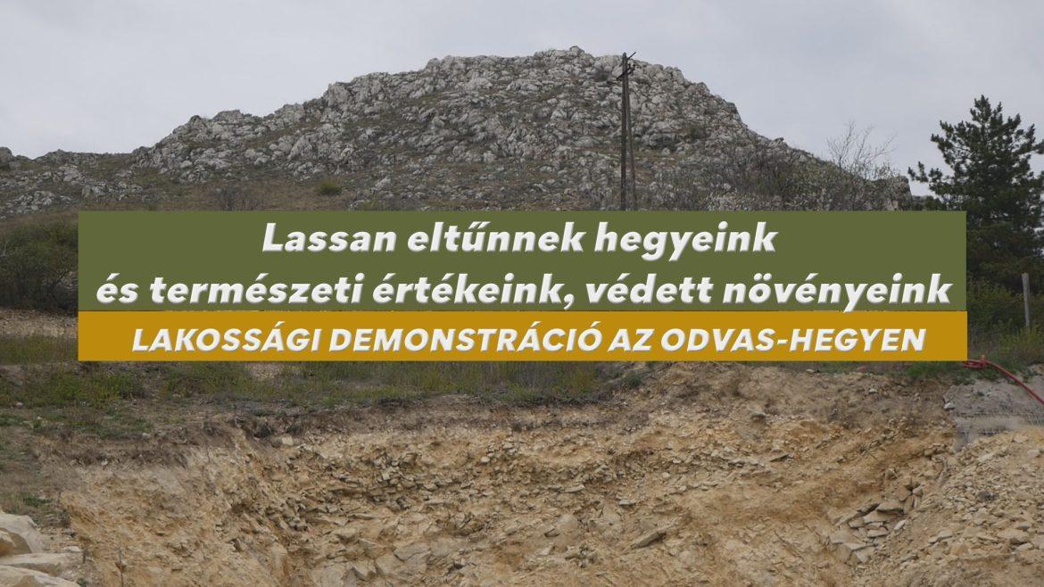 Lassan eltűnnek hegyeink és természeti értékeink, védett növényeink – SEGÉLYKIÁLTÁS AZ ODVAS-HEGYEN
