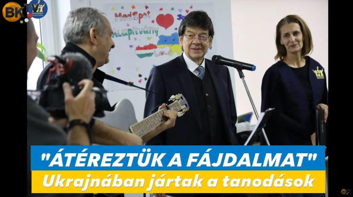 „Átéreztük a fájdalmat” – Ukrajnában jártak a tanodások