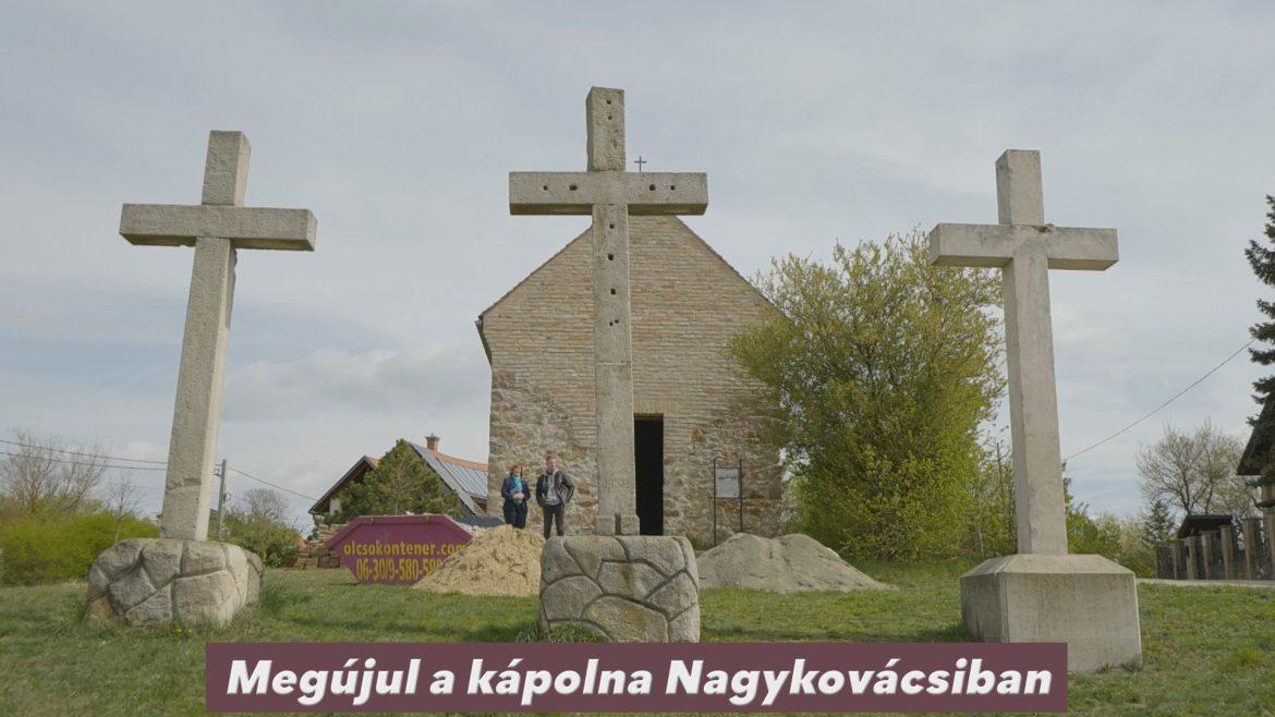 Helyi összefogással szépül, visszakapja régi fényét a Nagykovácsi Kálvária-kápolna