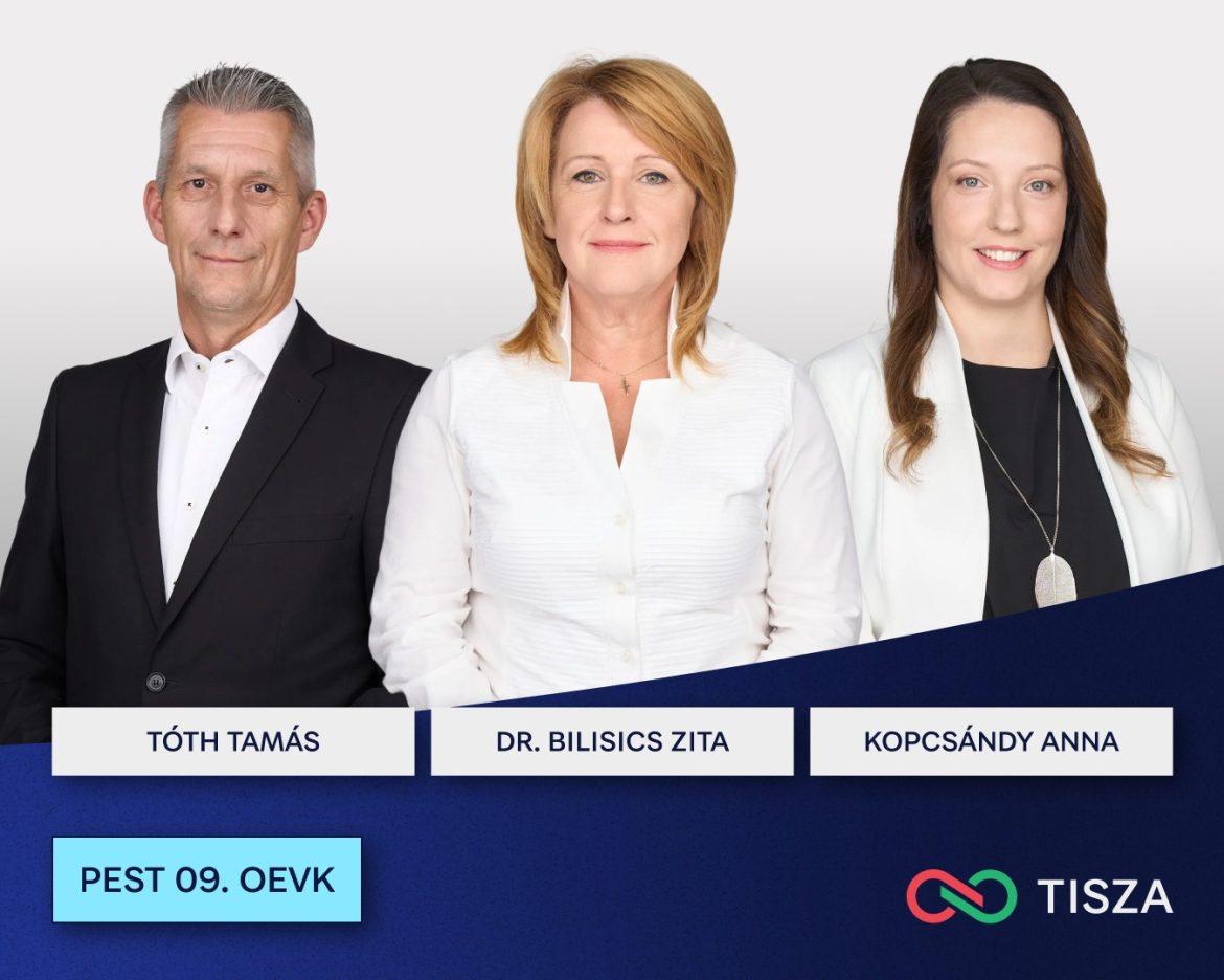 TISZA – Pest, 09. OEVK