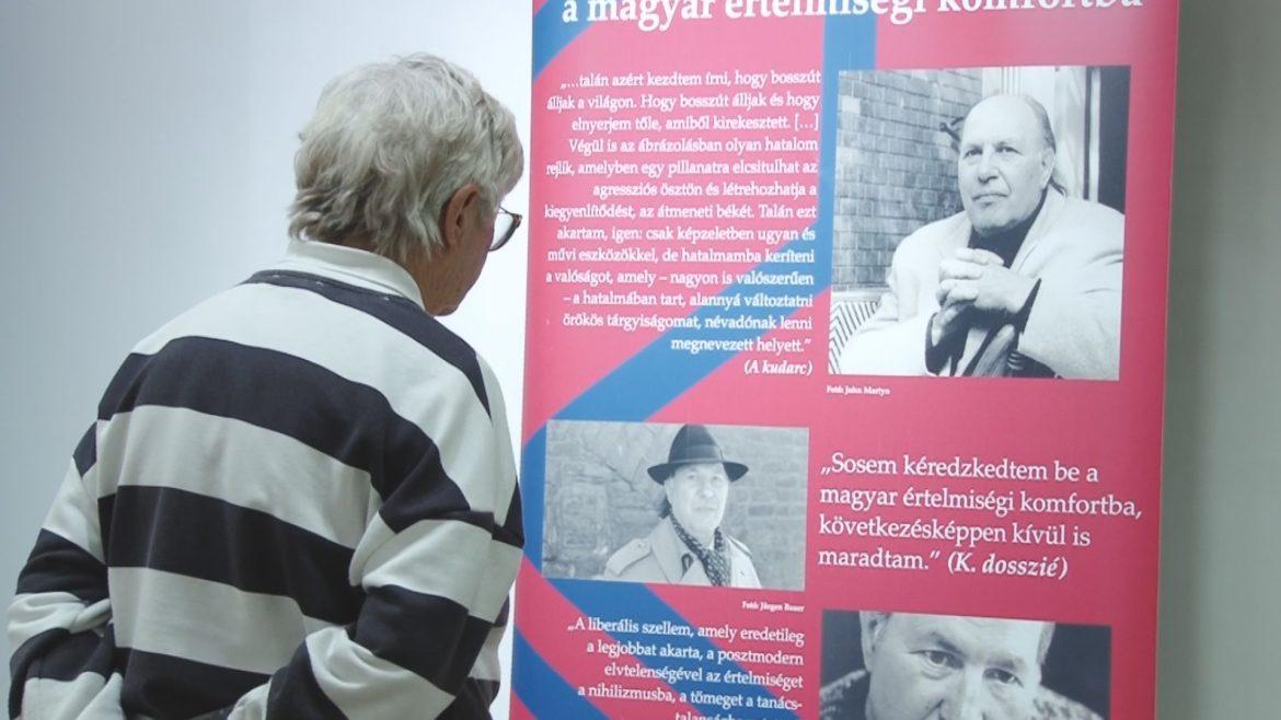 A szabadságról – Kertész Imre tablókiállítása