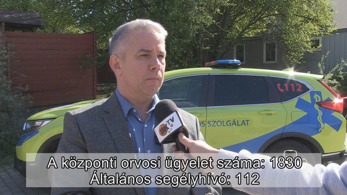 0-24 órás sürgősségi betegellátás Törökbálinton