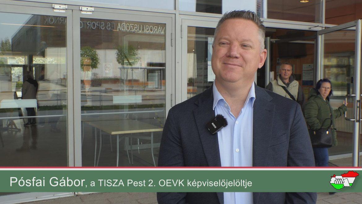 Pósfai Gábor: Holnaptól egy békés, emberséges Magyarországon szeretnék élni!