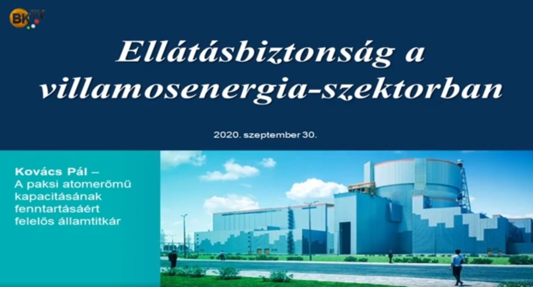 Ellátásbiztonság a villamosenergia-szektorban
