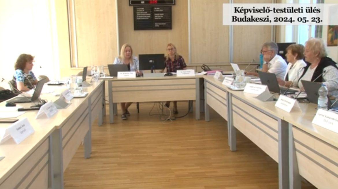 Képviselő-testületi ülés Budakeszi, 2024. 05. 23.