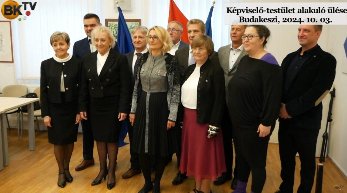 Képviselő-testület alakuló ülése Budakeszin
