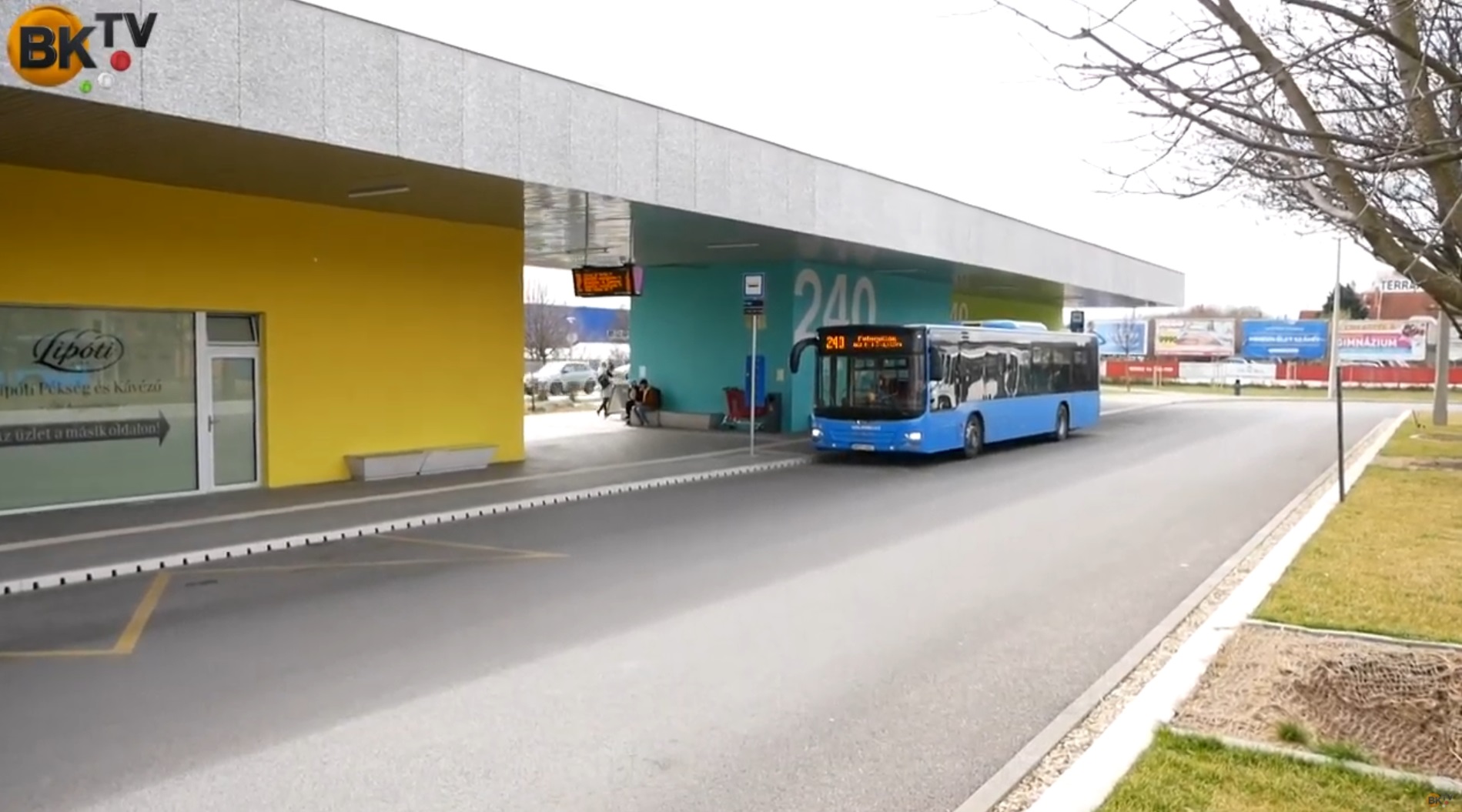 A Média Építészeti Díj döntőjében a budaörsi buszvégállomás