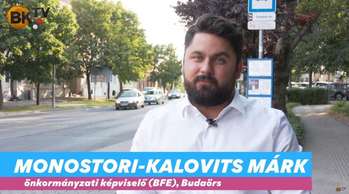 Monostori-Kalovits Márk: Budaörsön a főút felújítása augusztus végére biztosan elkészül