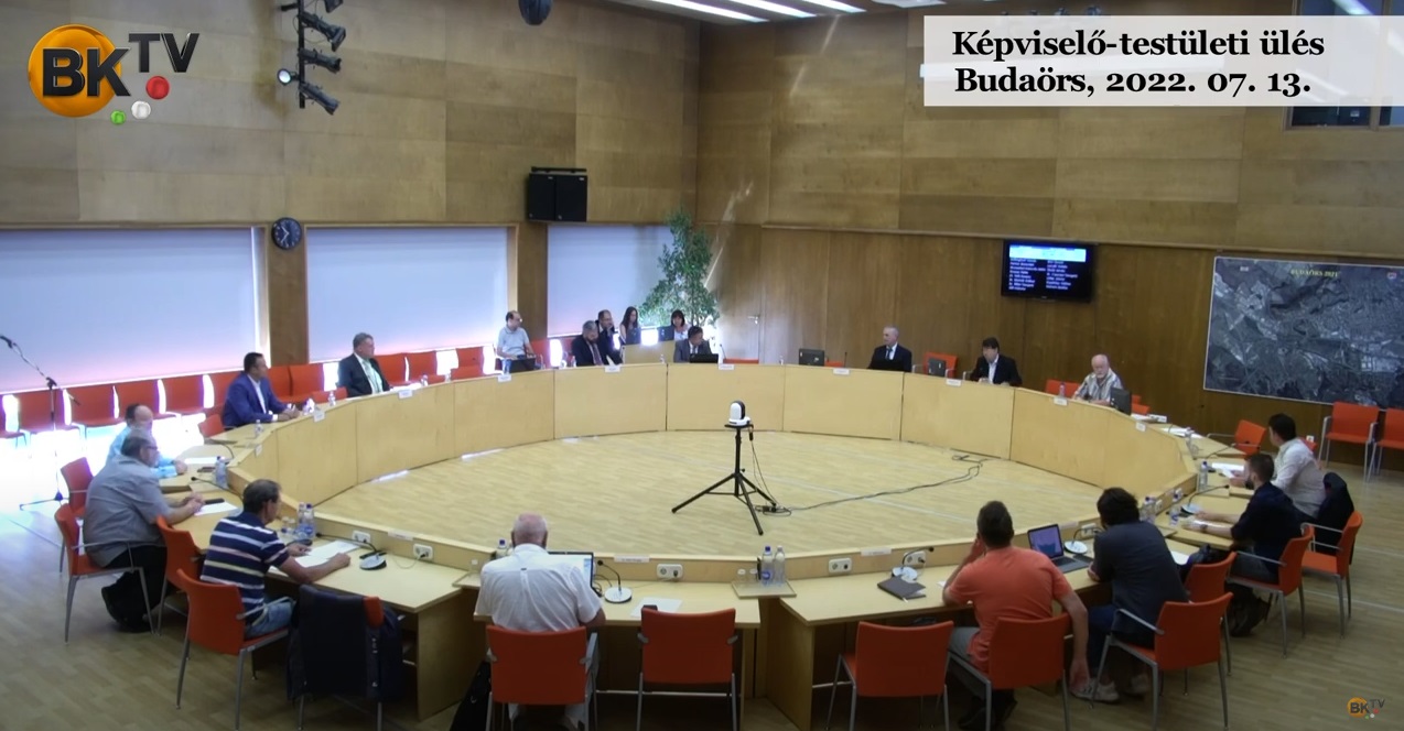 Képviselő-testületi ülés Budaörs, 2022. 07. 13.