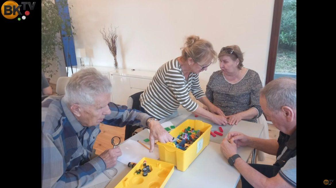 Vakok és gyengénlátók legóztak Budaörsön