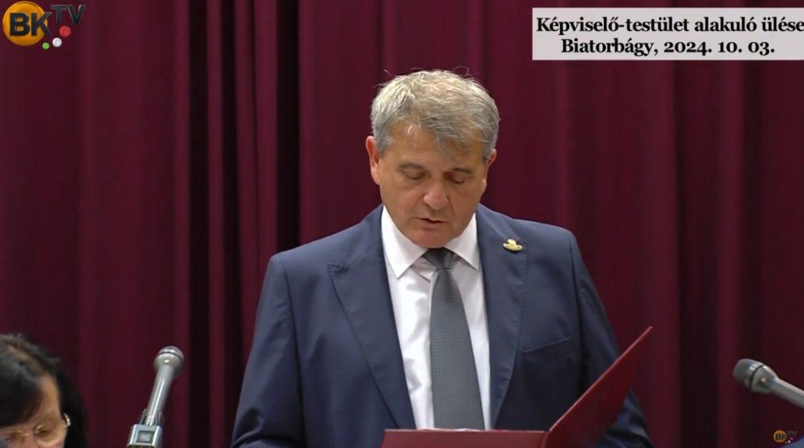 Képviselő-testület alakuló ülése Biatorbágyon