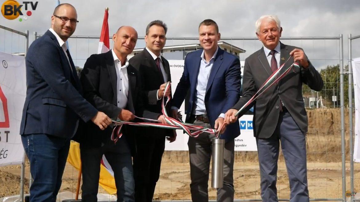 Új óvoda és bölcsőde alapkőletétel Biatorbágyon