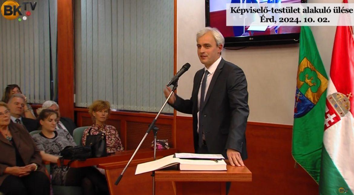 Érd képviselő-testületi alakuló ülése
