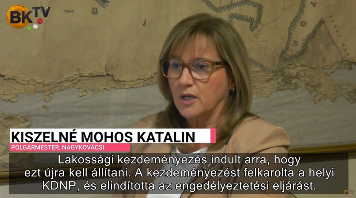Kiszelné Mohos Katalin, a polgármester válaszol