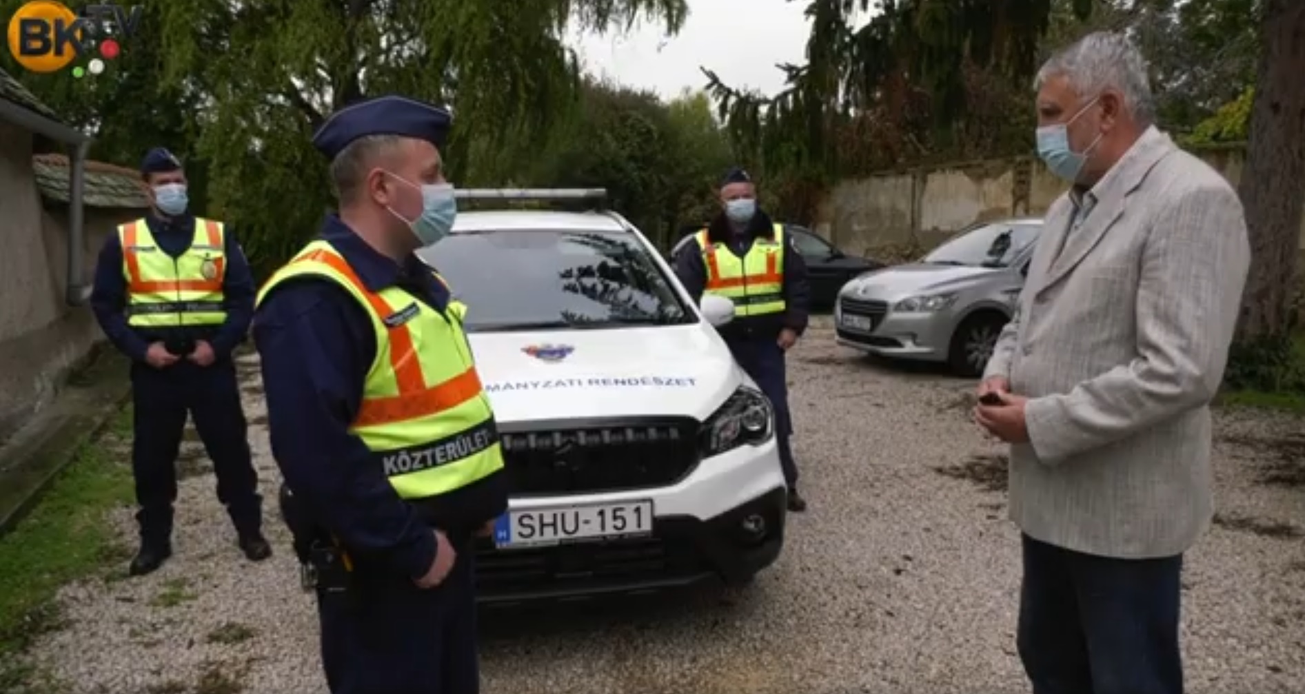 Új autó a pátyi Önkormányzati Rendészet szolgálatában