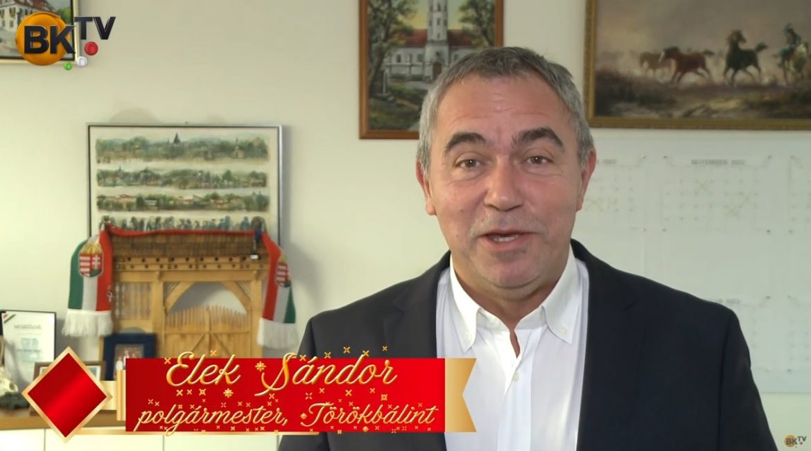 Elek Sándor: Áldott, békés karácsonyi ünnepeket kívánok!