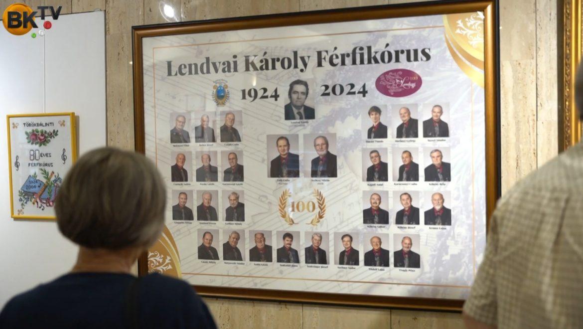 100 éves a Lendvai Károly Férfikórus – kiállítás