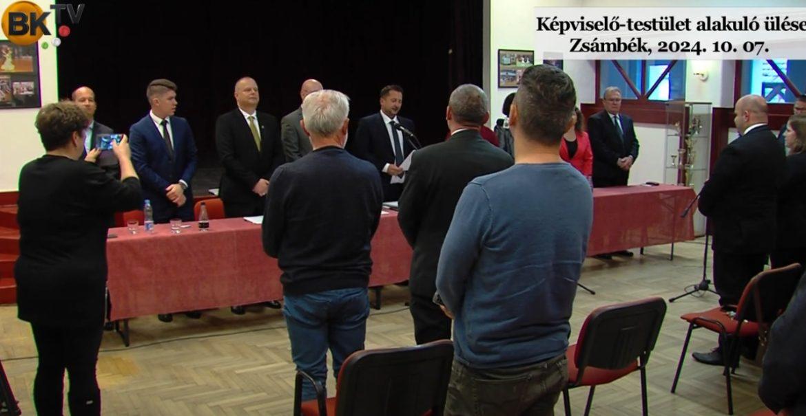 Zsámbék Képviselő-testület alakuló ülése